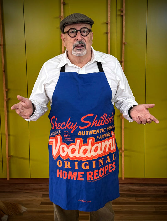 Shecky Shilkin's Voddami Branded Kitchen Apron