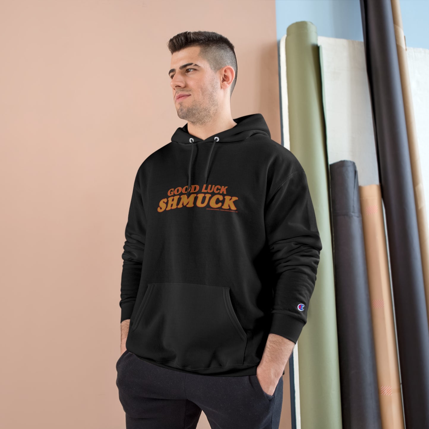 Good Luck Shmuck Red Hoodie