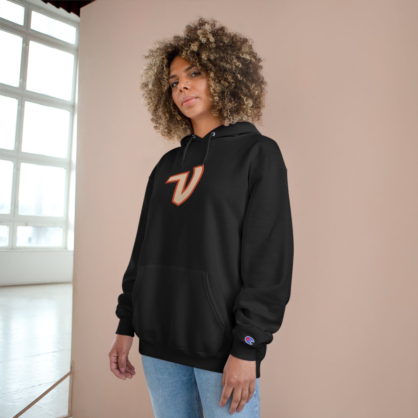 Voddami x Champion Big V Hoodie