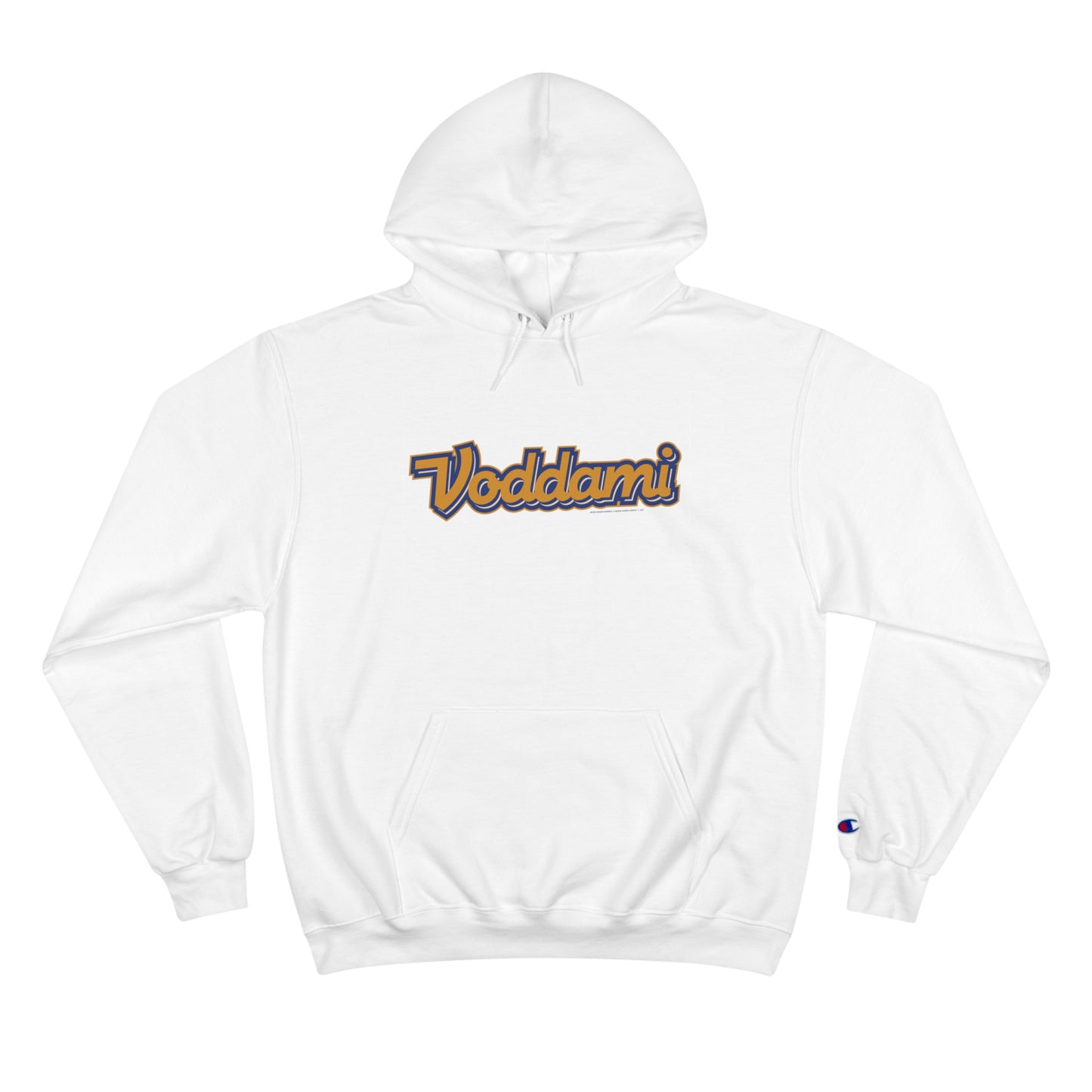 The Voddami x Champion Wordmark Hoodie