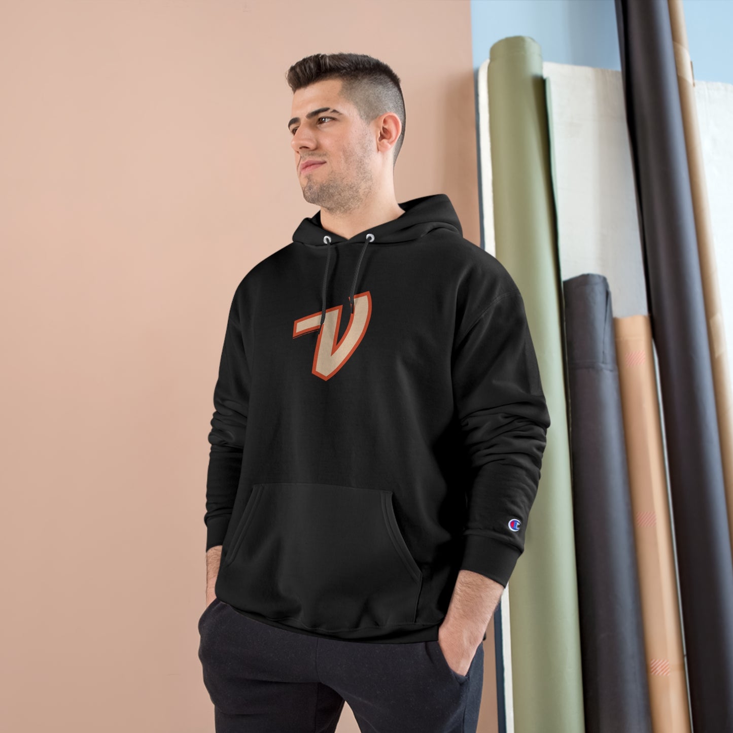 Voddami x Champion Big V Hoodie