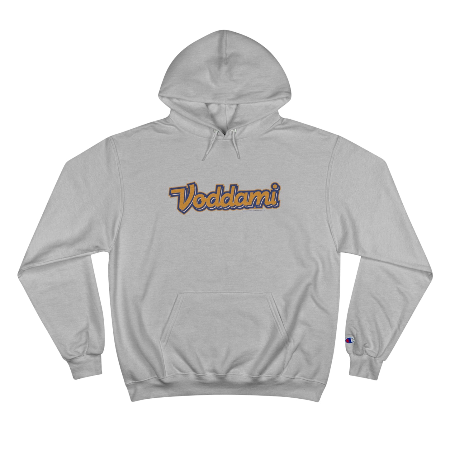 The Voddami x Champion Wordmark Hoodie